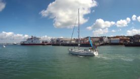 Boat sailing at Isle of Wight (UK) | Free Stock Footage (25) | Videoscape