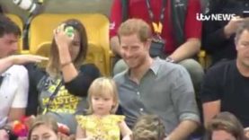 Toddler Steals Prince Harry's Popcorn | Isle of Wight Radio
